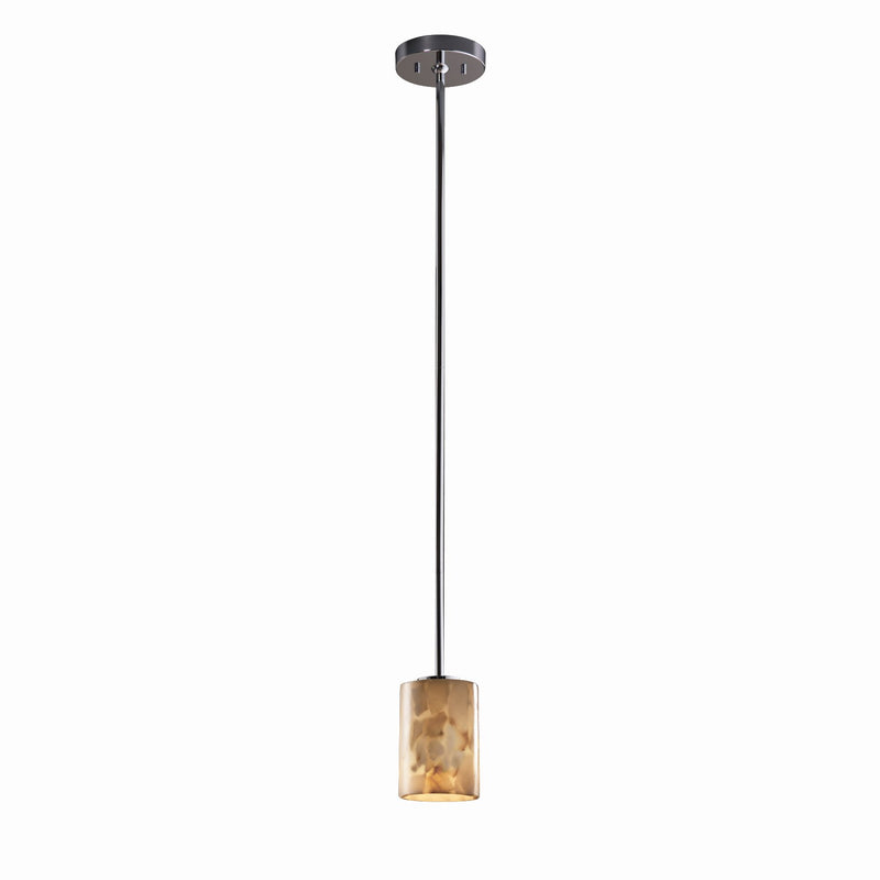Justice Designs ALR-8815-10-CROM One Light Pendant, Polished Chrome
