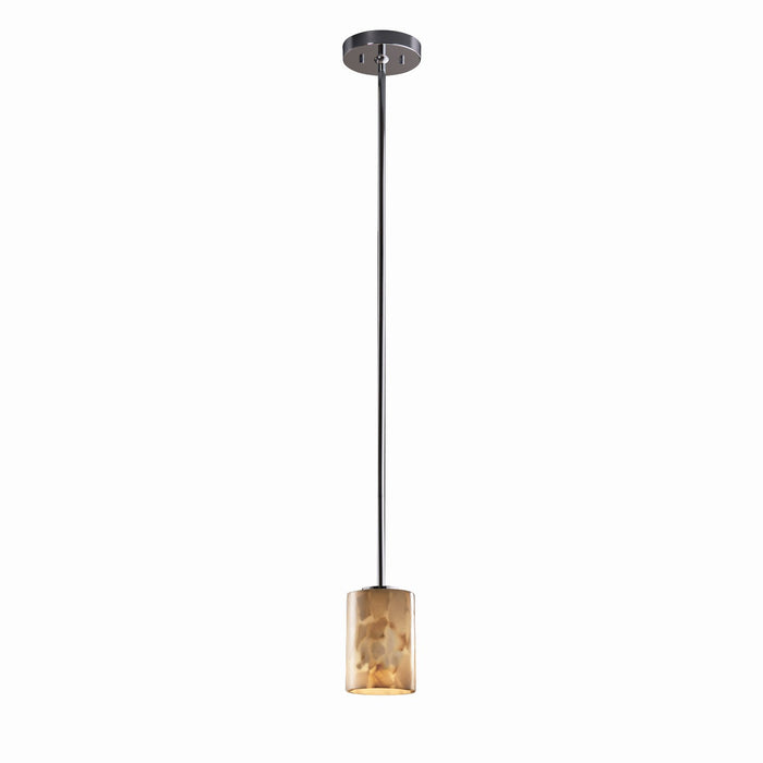 Justice Designs ALR-8815-10-CROM-RIGID One Light Pendant, Polished Chrome