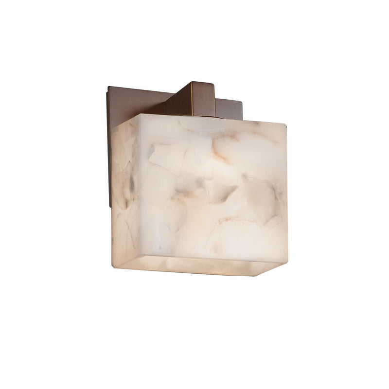 Justice Designs ALR-8931-55-DBRZ One Light Wall Sconce, Dark Bronze