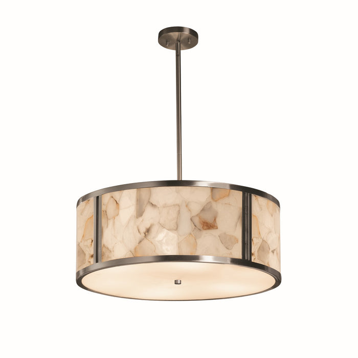 Justice Designs ALR-9542-NCKL Six Light Pendant, Brushed Nickel