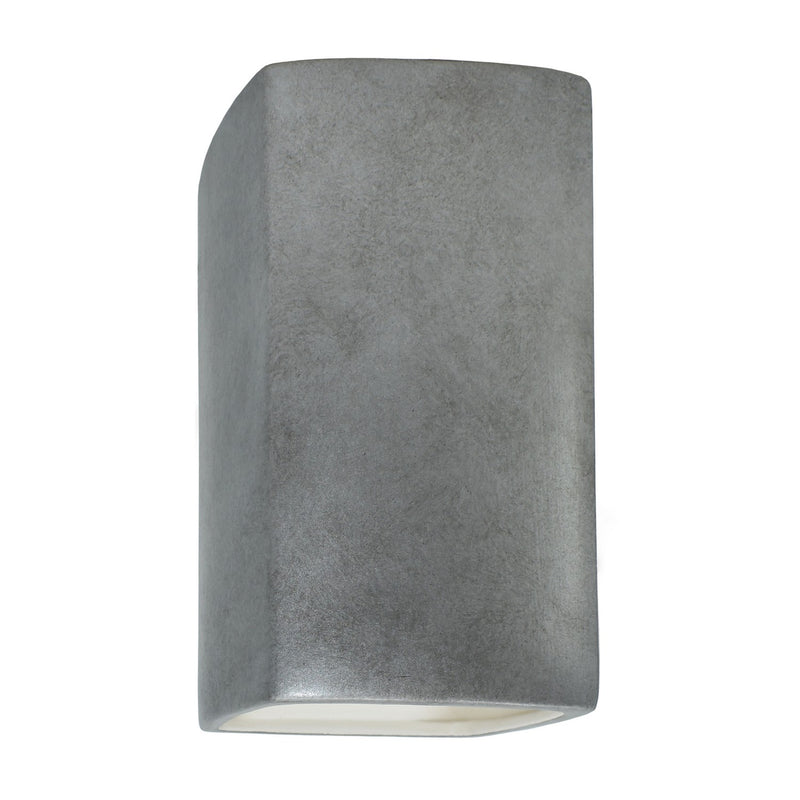 Justice Designs CER-0910-ANTS-LED1-1000 LED Lantern, Antique Silver