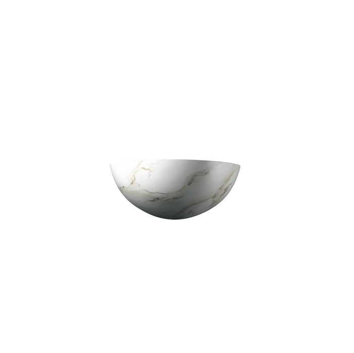 Justice Designs CER-1300-STOC-LED1-1000 LED Lantern, Carrara Marble