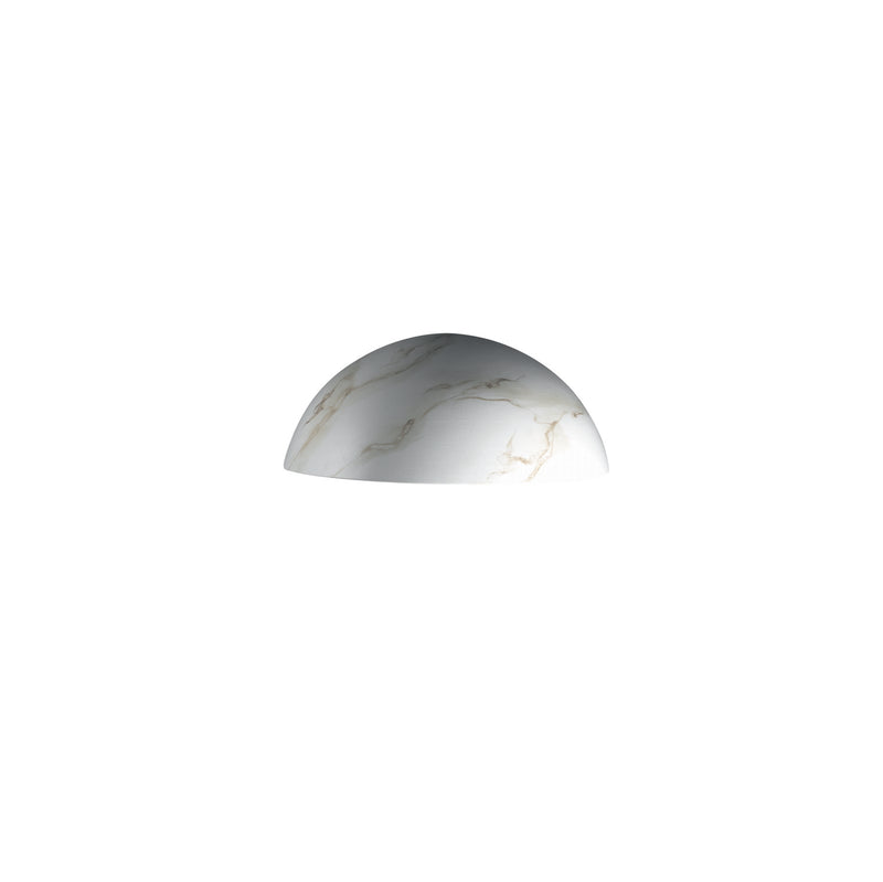 Justice Designs CER-1300W-STOC-LED1-1000 LED Lantern, Carrara Marble