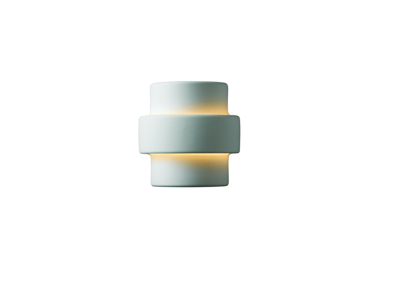 Justice Designs CER-2205W-BIS-LED1-1000 LED Lantern, Bisque