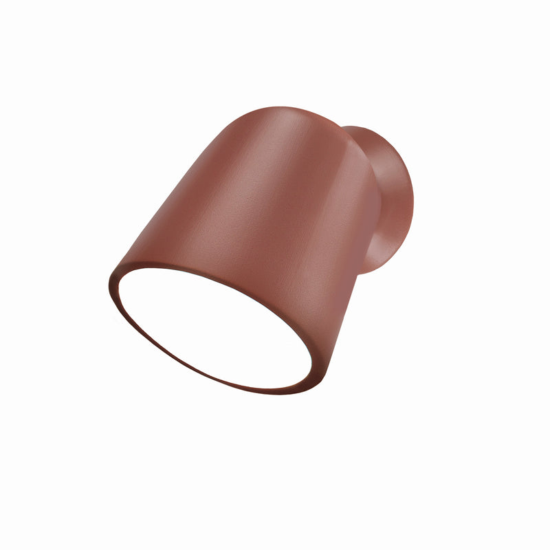 Justice Designs CER-3770W-CLAY-LED1-700 LED Outdoor Wall Sconce, Canyon Clay