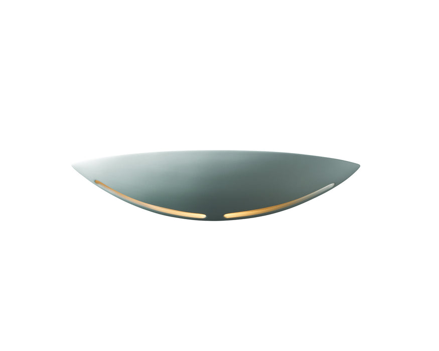 Justice Designs CER-4215-BIS-LED2-1400 LED Wall Sconce, Bisque