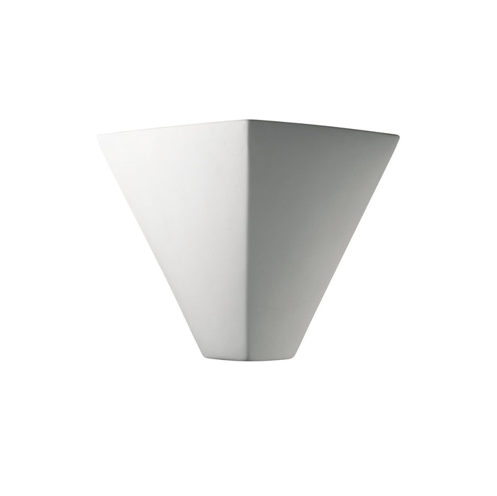 Justice Designs CER-5130-BIS-LED1-1000 LED Wall Sconce, Bisque