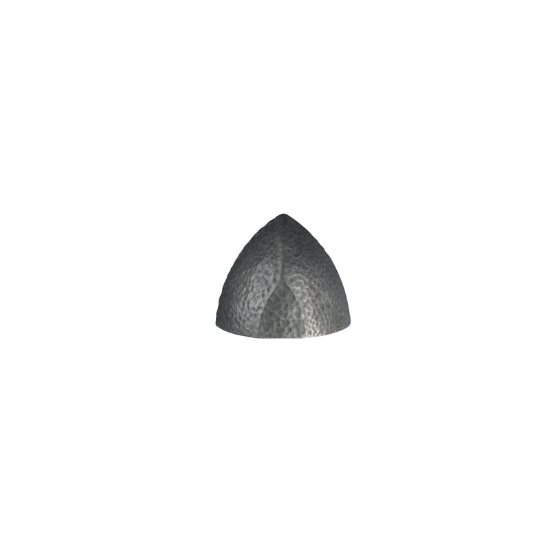 Justice Designs CER-5800W-HMPW-LED1-1000 LED Wall Sconce, Hammered Pewter