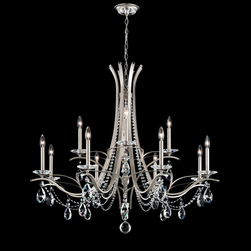 Schonbek VA8322N-06R 12 Light Chandelier, White