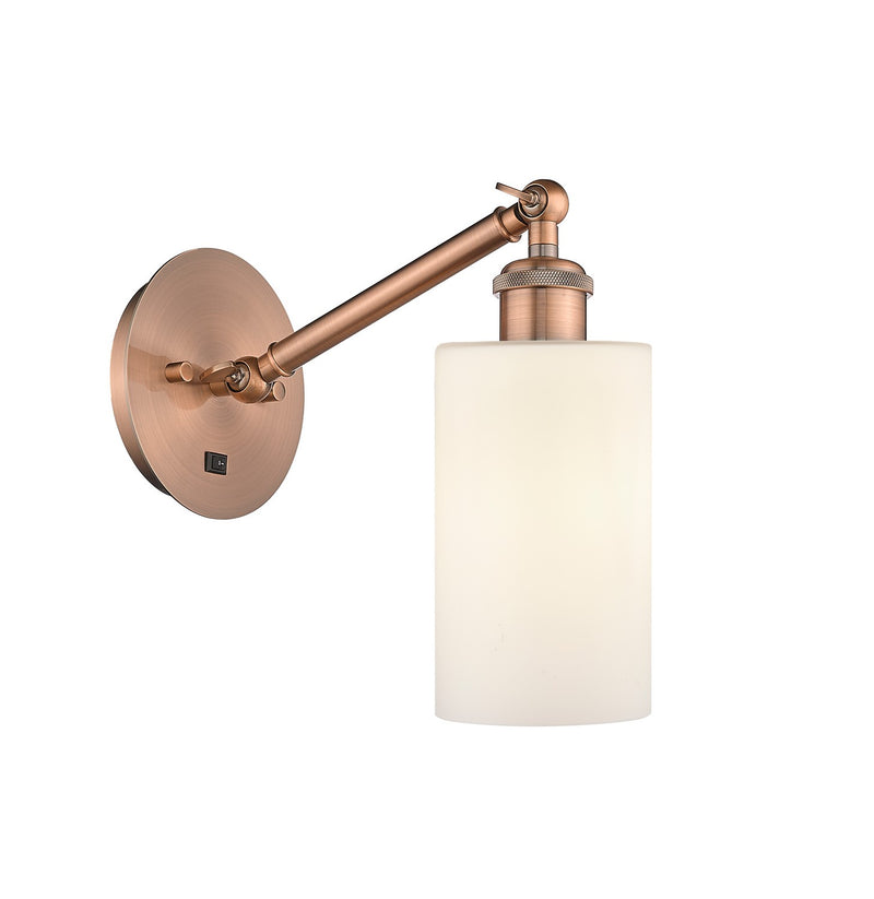 Innovations 317-1W-AC-G801-LED LED Wall Sconce, Antique Copper