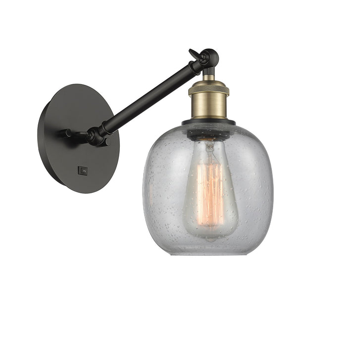 Innovations 317-1W-BAB-G104-LED LED Wall Sconce, Black Antique Brass