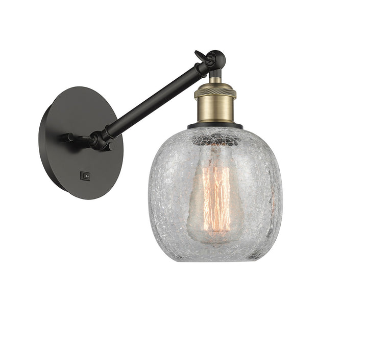 Innovations 317-1W-BAB-G105 One Light Wall Sconce, Black Antique Brass