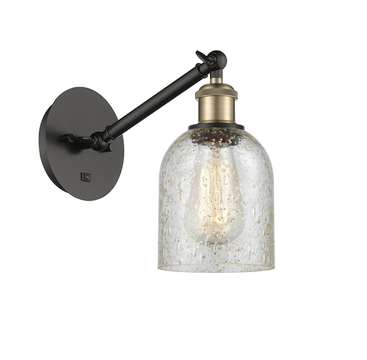 Innovations 317-1W-BAB-G259 One Light Wall Sconce, Black Antique Brass