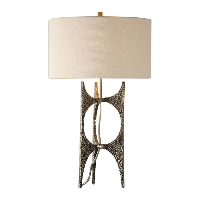 Uttermost 27864 One Light Table Lamp, Antique Golden Bronze