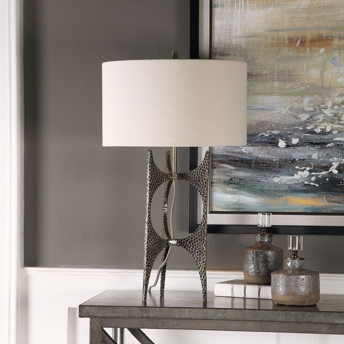 Uttermost 27864 One Light Table Lamp, Antique Golden Bronze