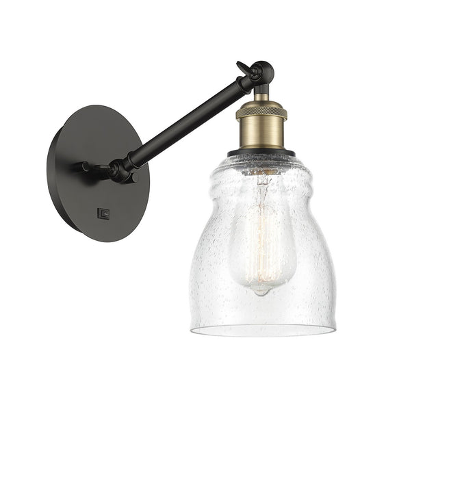 Innovations 317-1W-BAB-G394-LED LED Wall Sconce, Black Antique Brass