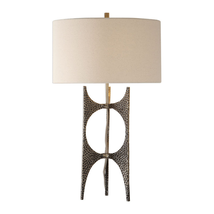 Uttermost 27864 One Light Table Lamp, Antique Golden Bronze