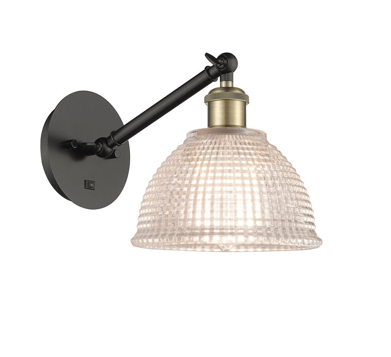 Innovations 317-1W-BAB-G422-LED LED Wall Sconce, Black Antique Brass