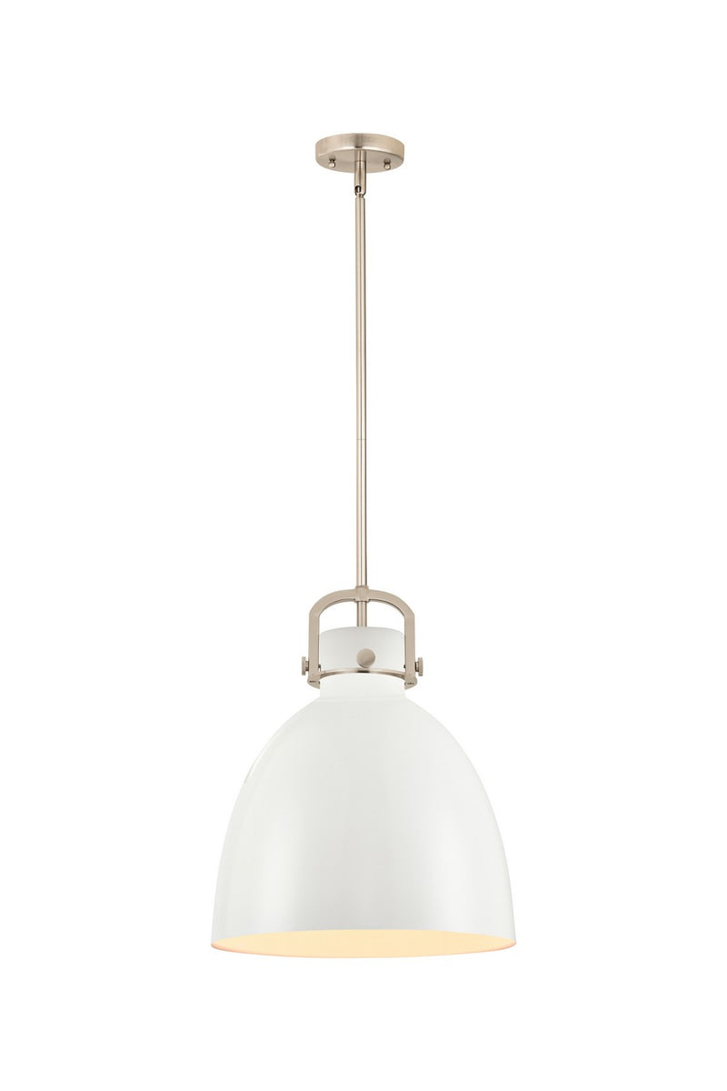 Innovations 410-1SL-SN-M412-14W One Light Pendant, Satin Nickel