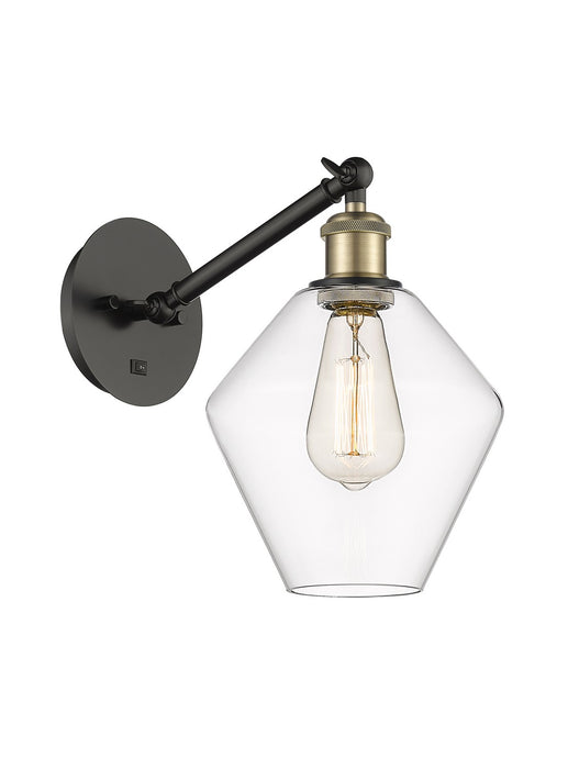 Innovations 317-1W-BAB-G652-8-LED LED Wall Sconce, Black Antique Brass