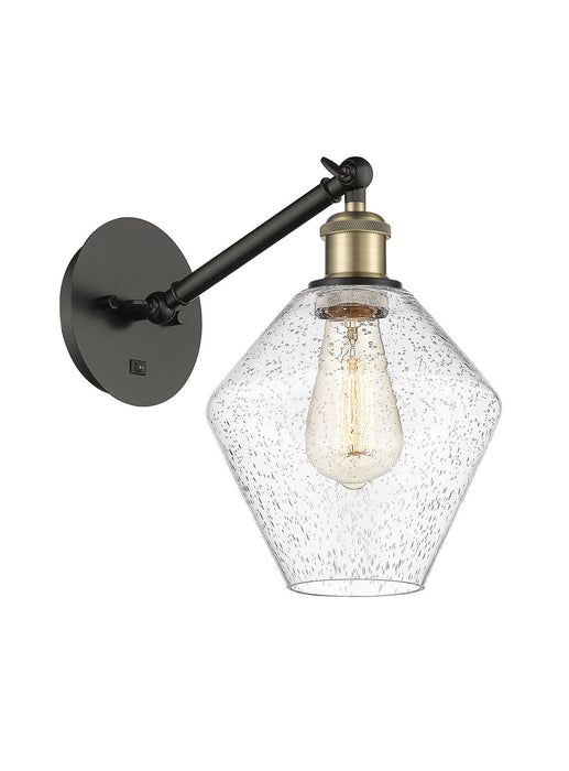Innovations 317-1W-BAB-G654-8-LED LED Wall Sconce, Black Antique Brass