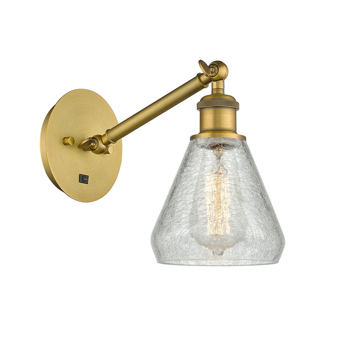Innovations 317-1W-BB-G275-LED LED Wall Sconce, Brushed Brass