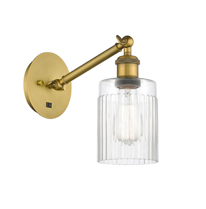 Innovations 317-1W-BB-G342-LED LED Wall Sconce, Brushed Brass