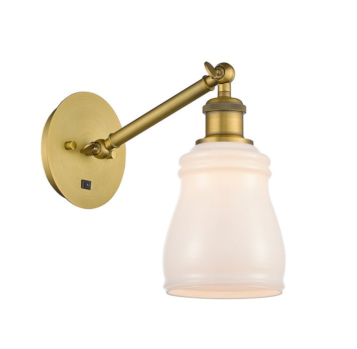Innovations 317-1W-BB-G391-LED LED Wall Sconce, Brushed Brass