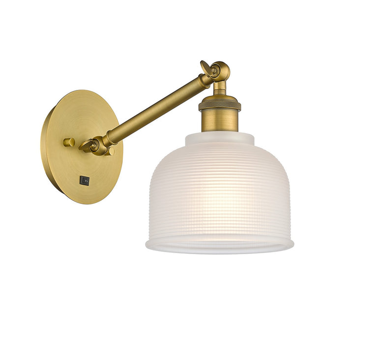 Innovations 317-1W-BB-G411-LED LED Wall Sconce, Brushed Brass