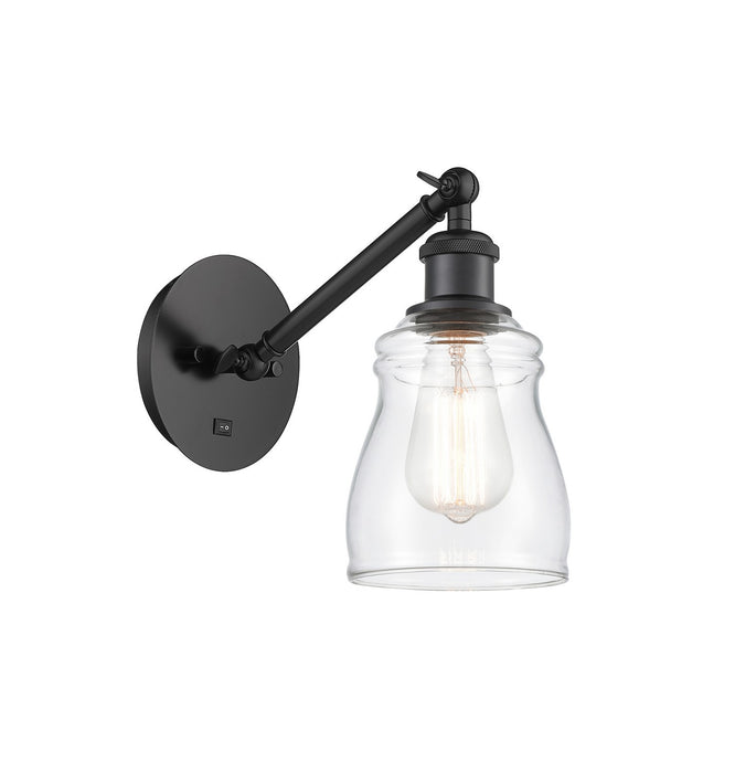 Innovations 317-1W-BK-G392-LED LED Wall Sconce, Matte Black