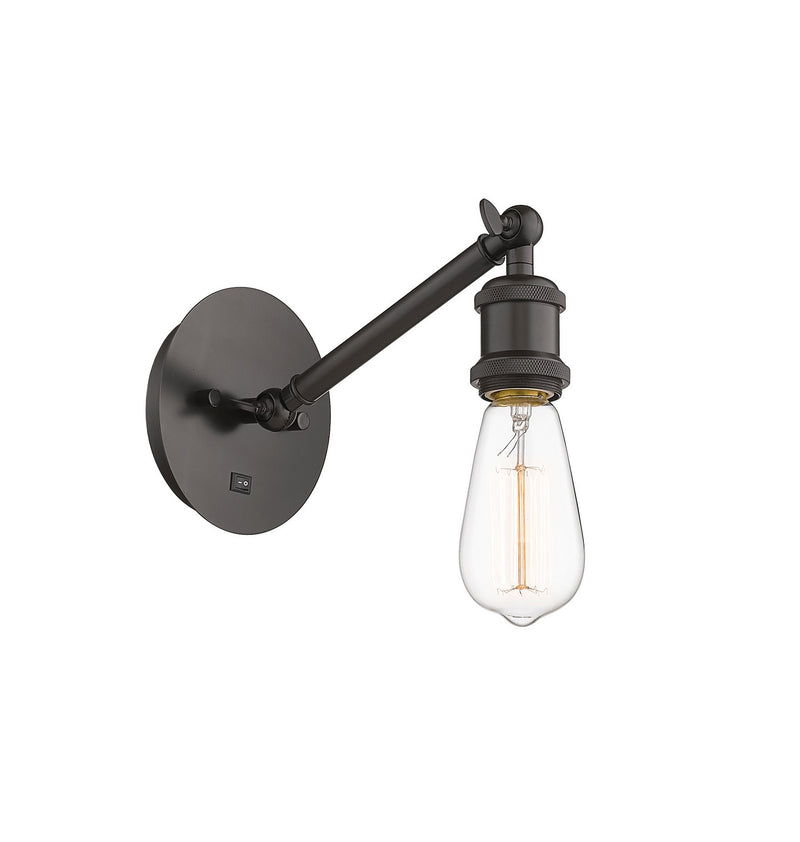 Innovations 317-1W-OB One Light Wall Sconce, Oil Rubbed Bronze