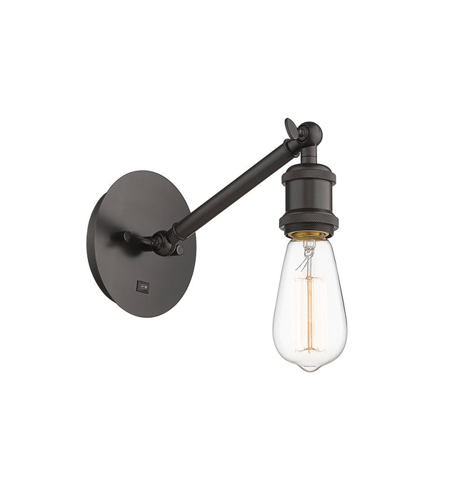 Innovations 317-1W-OB One Light Wall Sconce, Oil Rubbed Bronze