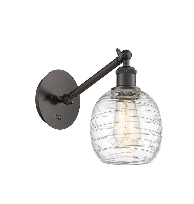 Innovations 317-1W-OB-G1013-LED LED Wall Sconce, Oil Rubbed Bronze