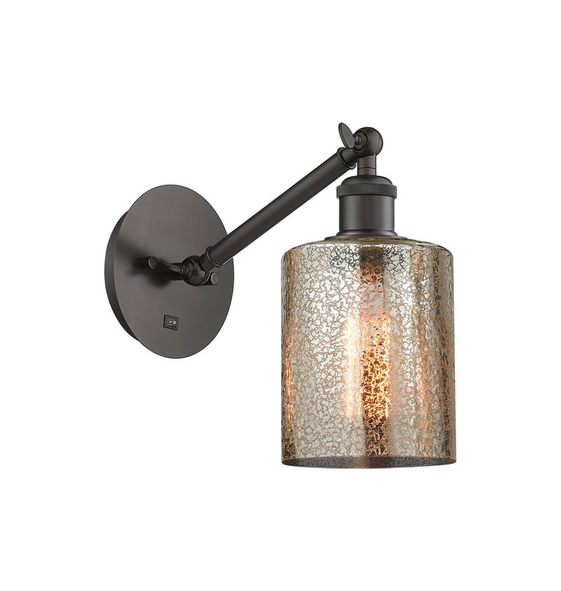 Innovations 317-1W-OB-G116 One Light Wall Sconce, Oil Rubbed Bronze