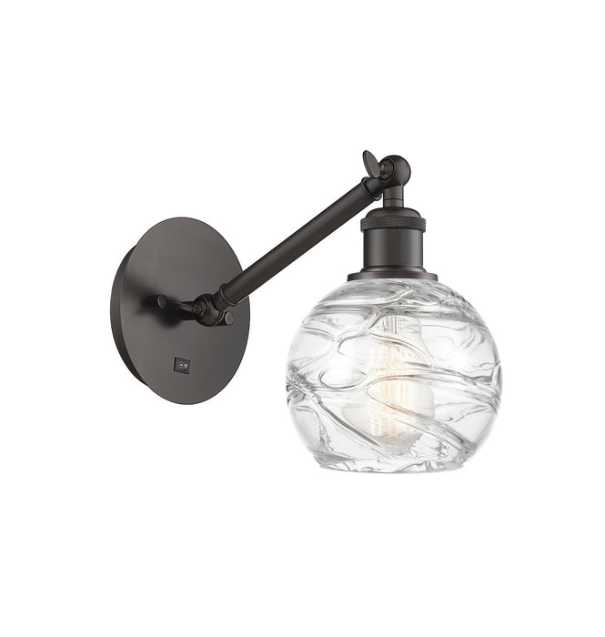 Innovations 317-1W-OB-G1213-6 One Light Wall Sconce, Oil Rubbed Bronze