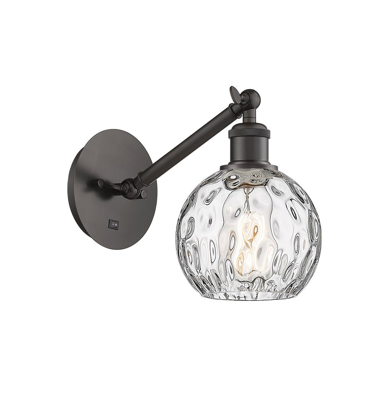 Innovations 317-1W-OB-G1215-6-LED LED Wall Sconce, Oil Rubbed Bronze