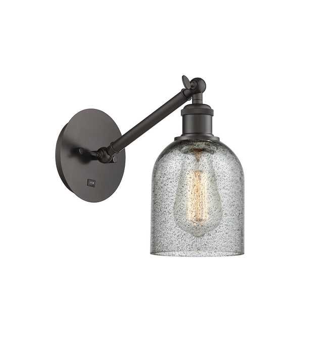 Innovations 317-1W-OB-G257 One Light Wall Sconce, Oil Rubbed Bronze