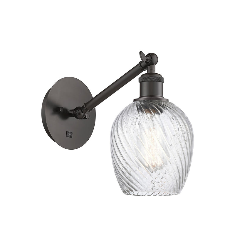 Innovations 317-1W-OB-G292 One Light Wall Sconce, Oil Rubbed Bronze