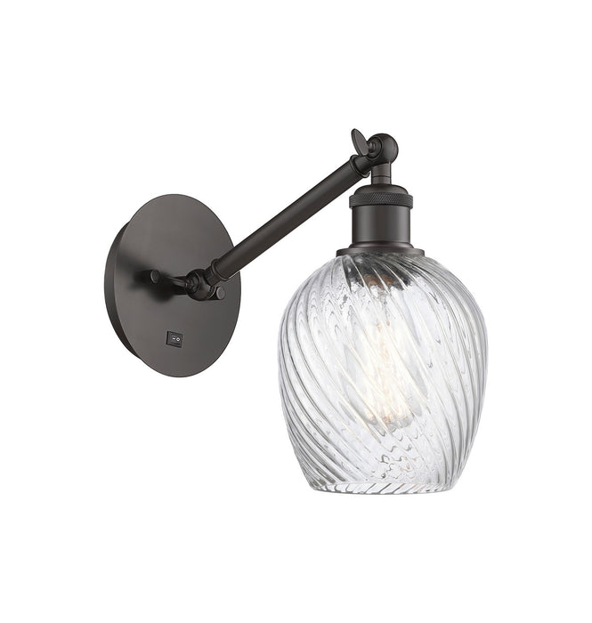 Innovations 317-1W-OB-G292 One Light Wall Sconce, Oil Rubbed Bronze
