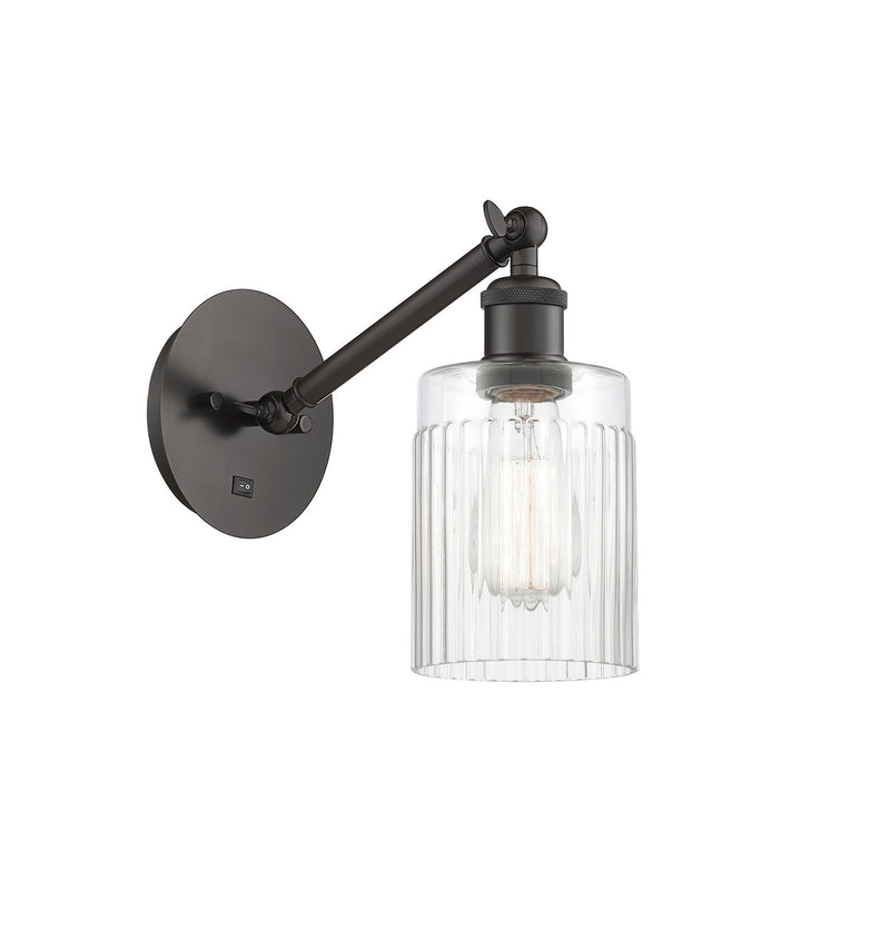 Innovations 317-1W-OB-G342 One Light Wall Sconce, Oil Rubbed Bronze