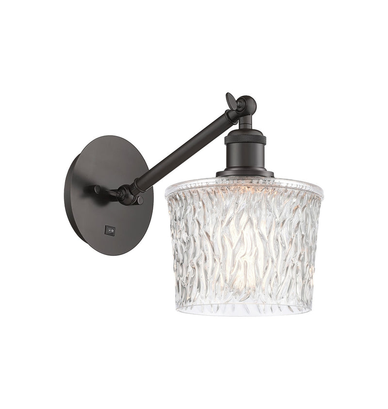 Innovations 317-1W-OB-G402 One Light Wall Sconce, Oil Rubbed Bronze