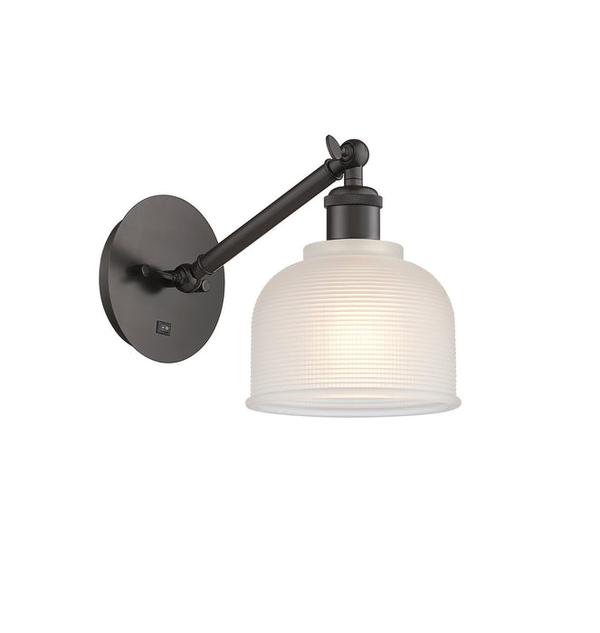 Innovations 317-1W-OB-G411-LED LED Wall Sconce, Oil Rubbed Bronze