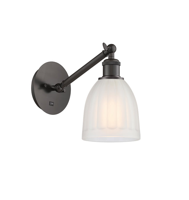 Innovations 317-1W-OB-G441 One Light Wall Sconce, Oil Rubbed Bronze
