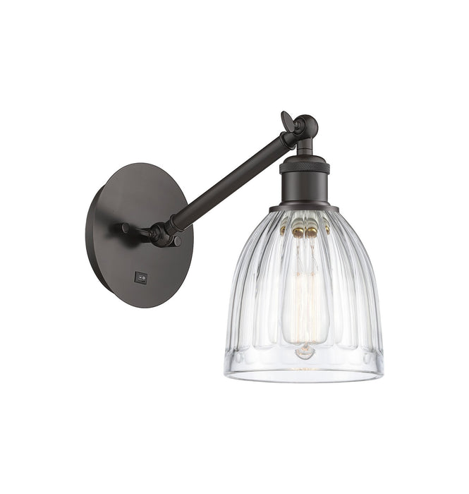 Innovations 317-1W-OB-G442 One Light Wall Sconce, Oil Rubbed Bronze