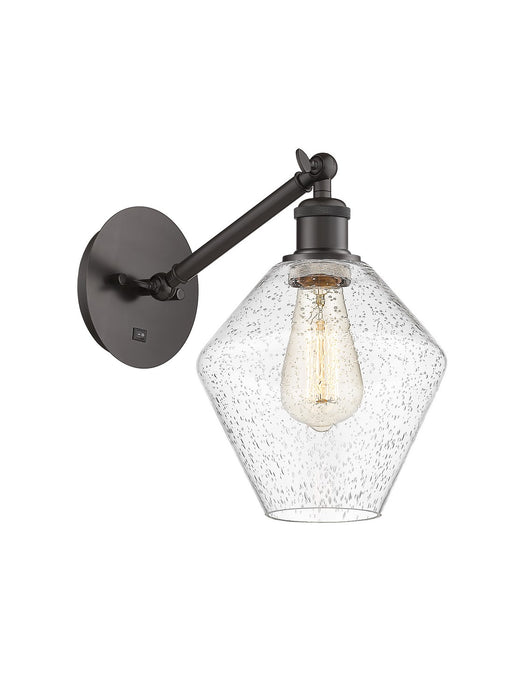 Innovations 317-1W-OB-G654-8 One Light Wall Sconce, Oil Rubbed Bronze