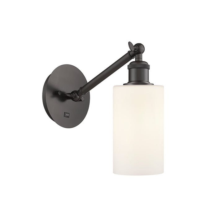 Innovations 317-1W-OB-G801 One Light Wall Sconce, Oil Rubbed Bronze