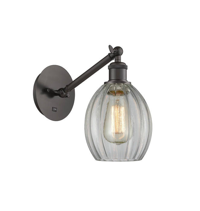 Innovations 317-1W-OB-G82 One Light Wall Sconce, Oil Rubbed Bronze