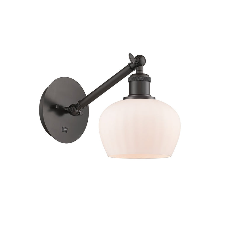 Innovations 317-1W-OB-G91 One Light Wall Sconce, Oil Rubbed Bronze