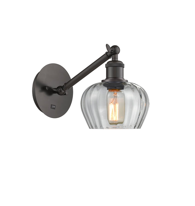 Innovations 317-1W-OB-G92 One Light Wall Sconce, Oil Rubbed Bronze