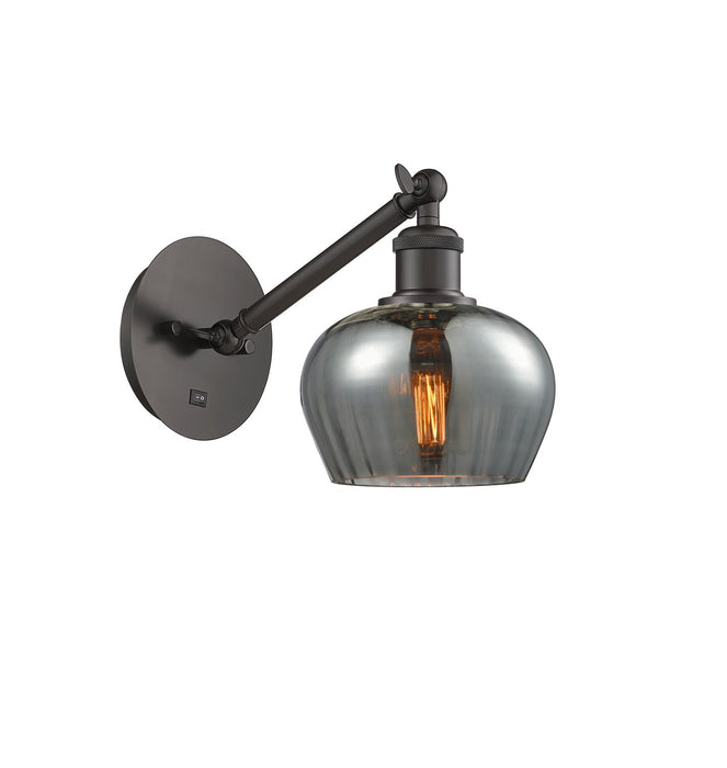 Innovations 317-1W-OB-G93 One Light Wall Sconce, Oil Rubbed Bronze